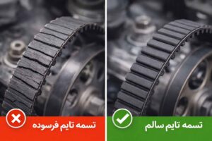علائم خرابی تسمه تایم فرسوده خودرو 